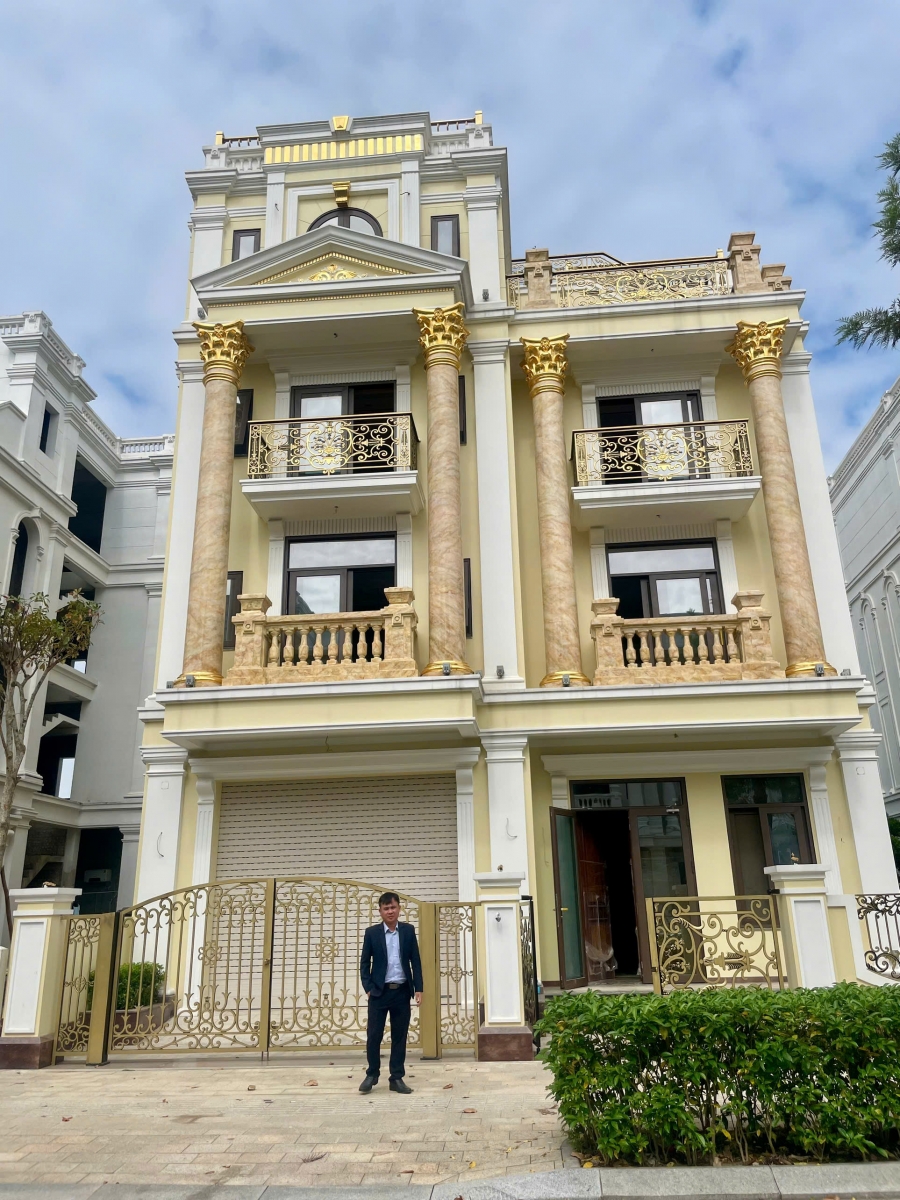 Tiến độ Long Biên Golf Villas mới