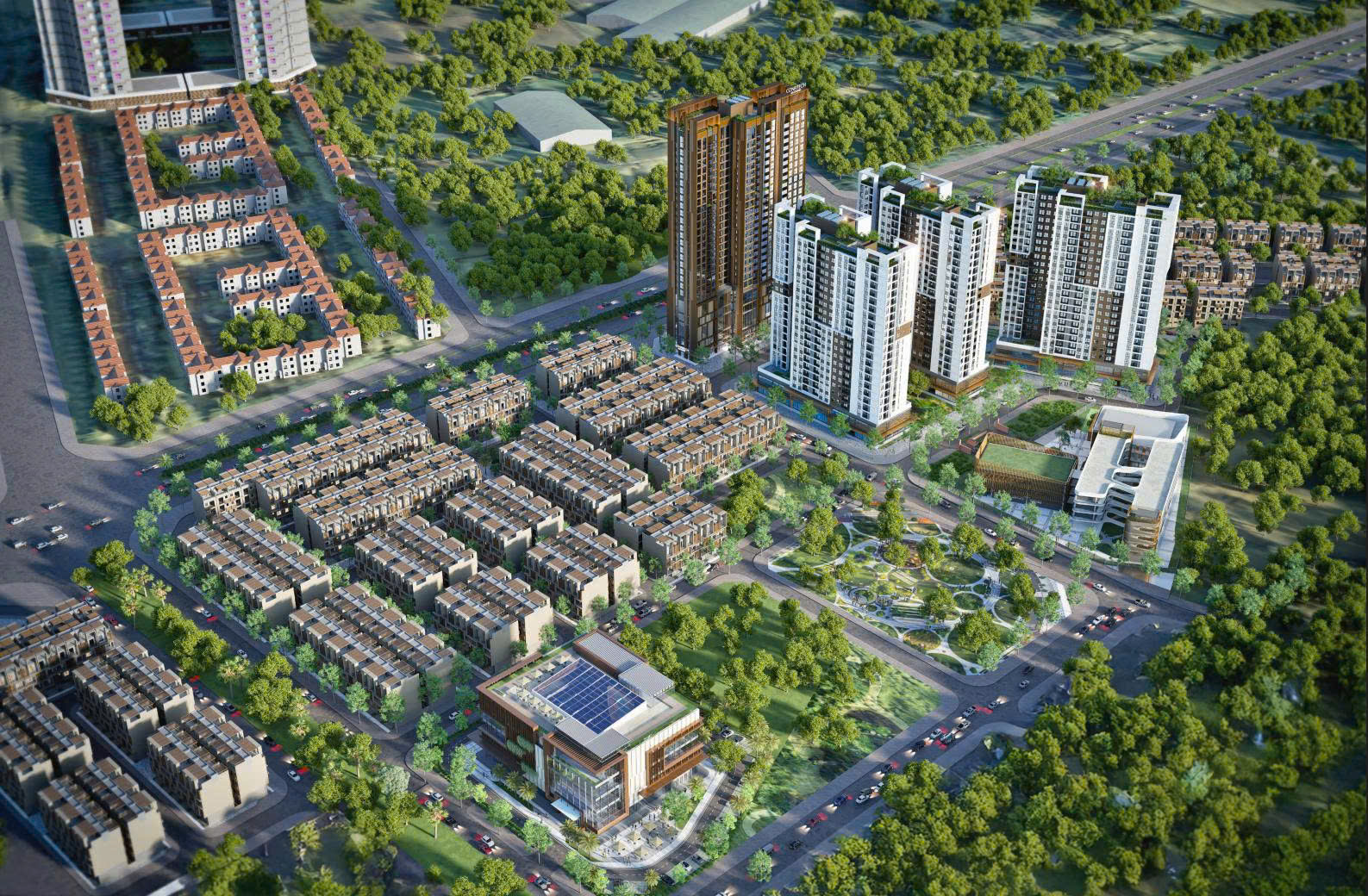 Mặt bằng tổng Metro Tower An Khánh C3 Sơn Đồng