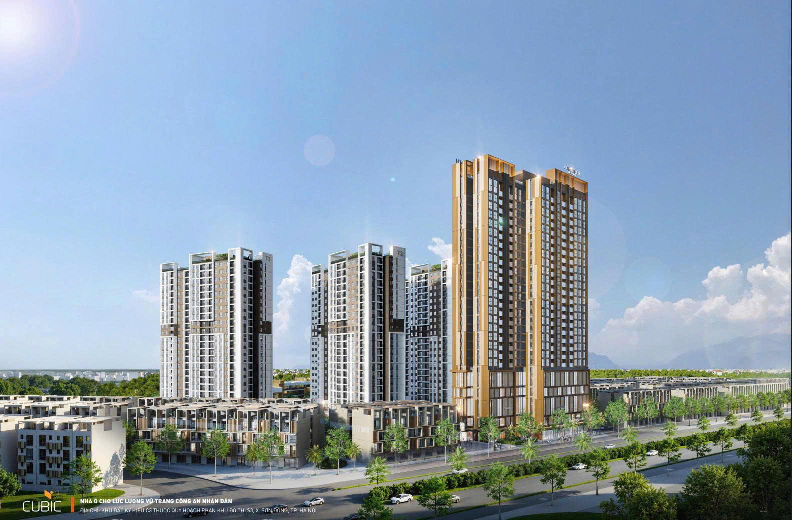 kết nối vùng Dự án Metro Tower An Khánh