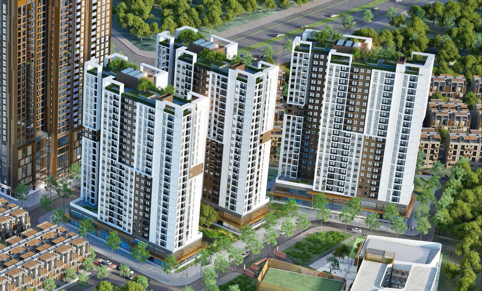 Nhà ở xã hội tại ô đất C3 Sơn Đồng 3 khối tòa