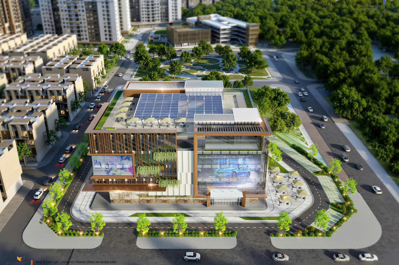 Trung tâm thương mại dự án Metro Tower An Khánh