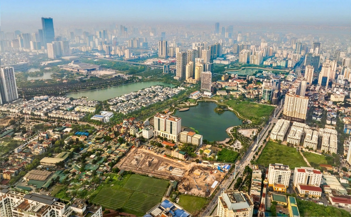 Vị trí kết nối Mipec Tố Hữu (Iconia Lakeside) 