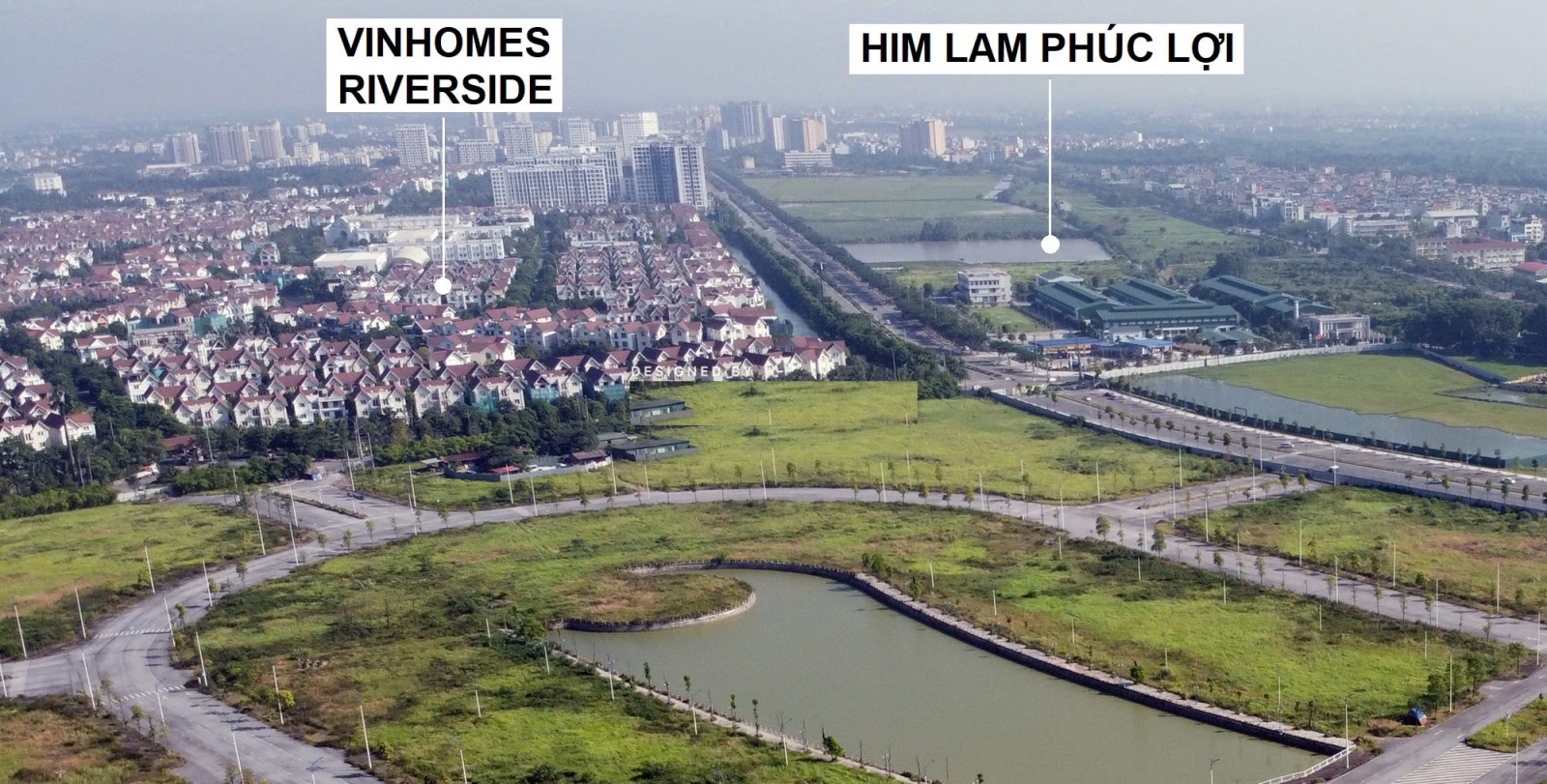 Vị trí Nhà ở xã hội Him Lam Phúc Lợi