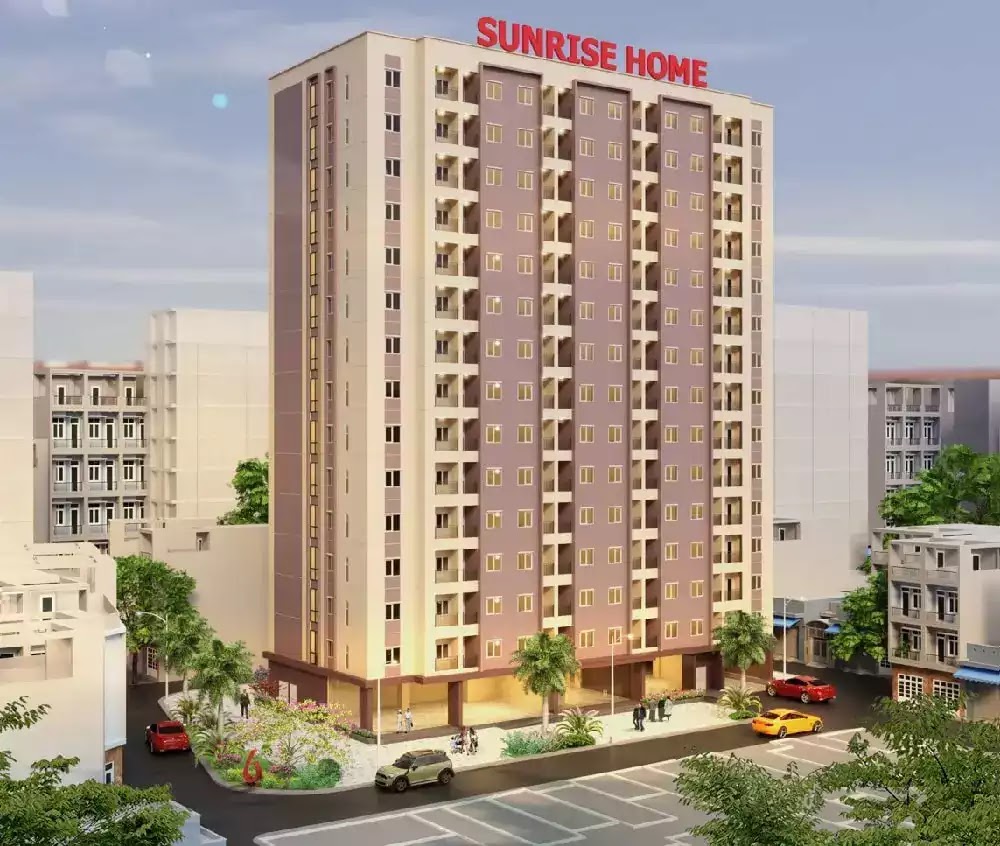 Phối cảnh nhà ở xã hội Ngọc Hồi Sunrise Home