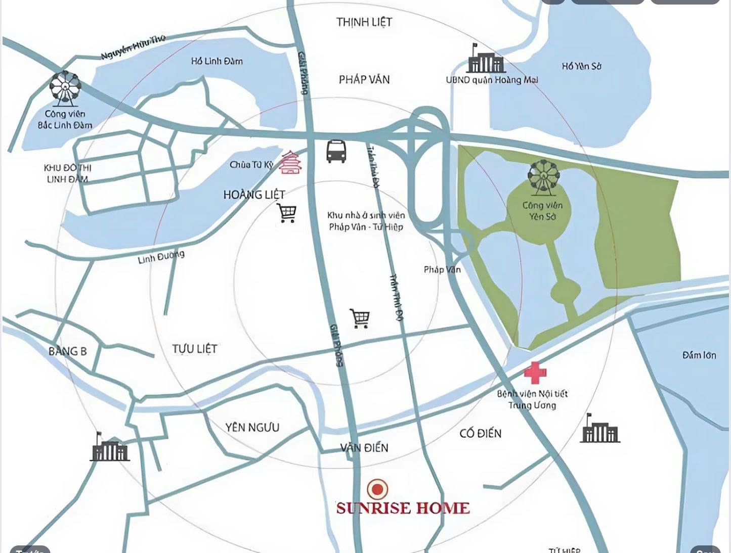 Vị trí noxh Ngọc Hồi KM14 Quốc lộ 1A , Xã Ngọc Hồi, thành phố Hà Nội.