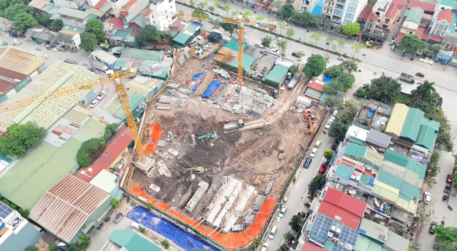 Tiến độ Nhà ở xã hội Tân Lập tháng 4/2026