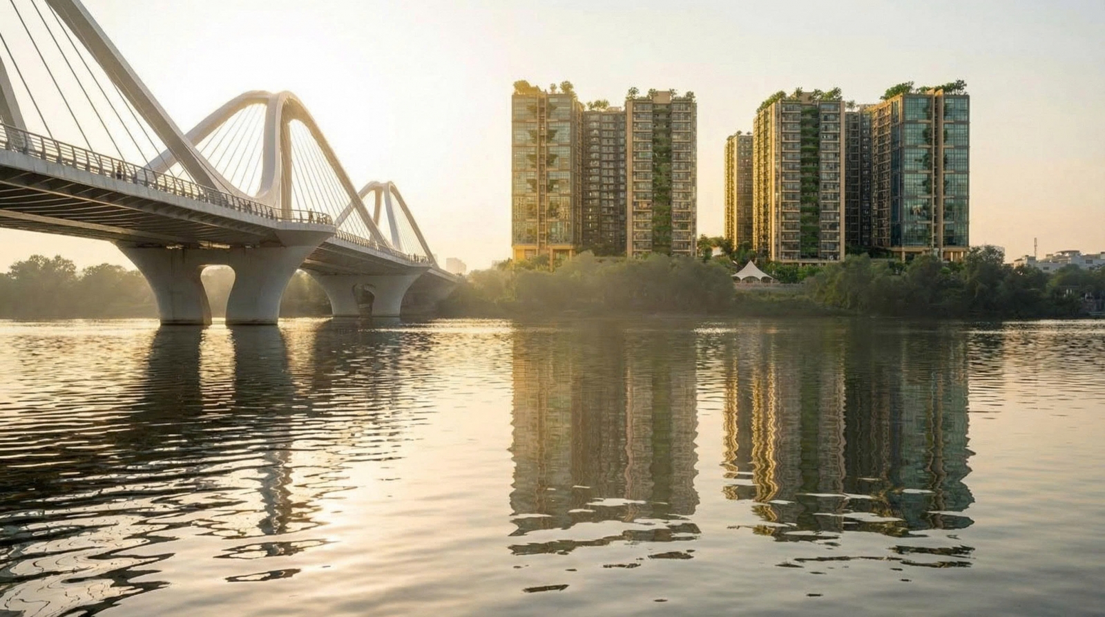 Vị trí chung cư Platinum Long Biên