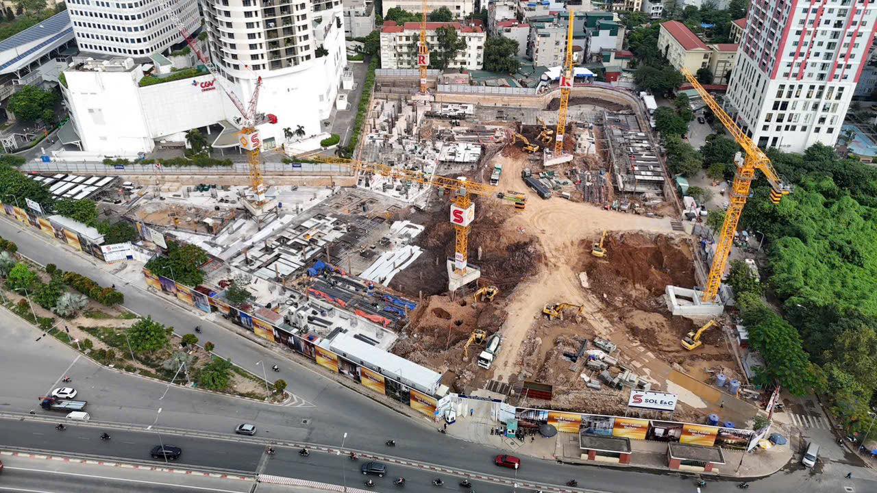 Tiến độ Sun Feliza Suites tháng 11/2025