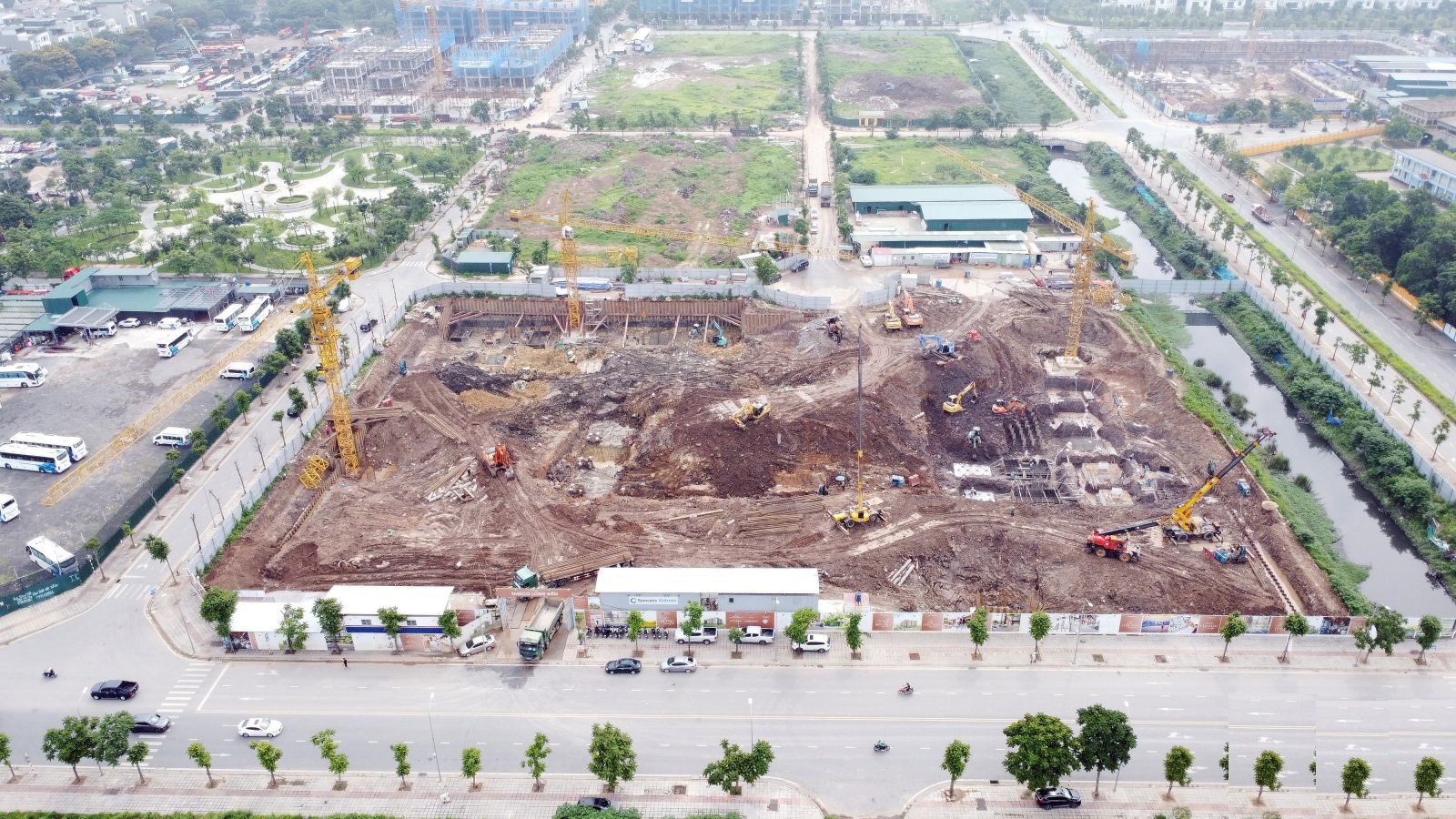 Tiến độ Taseco Long Biên