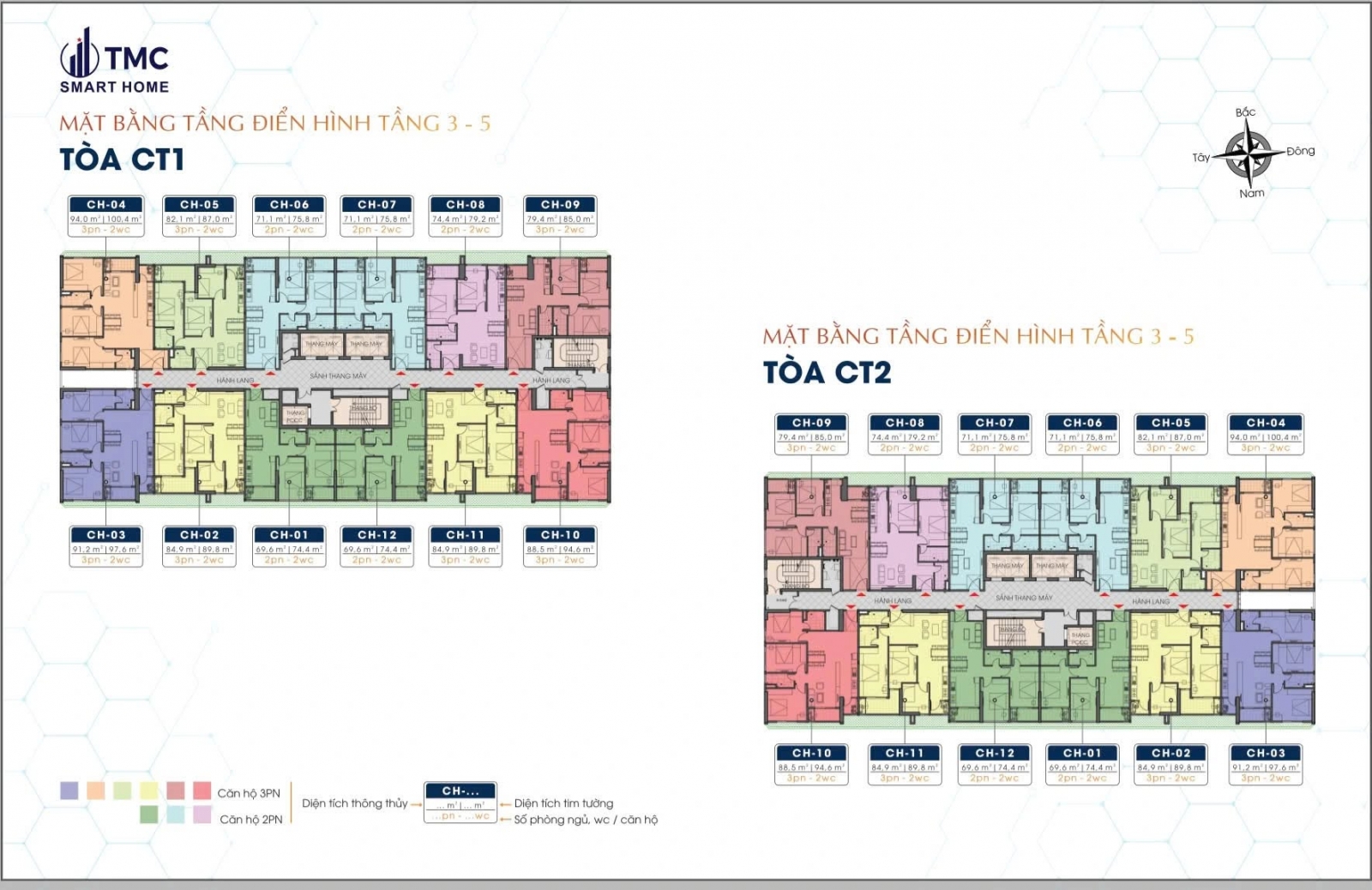   Mặt bằng Chung cư TMC Smart Home