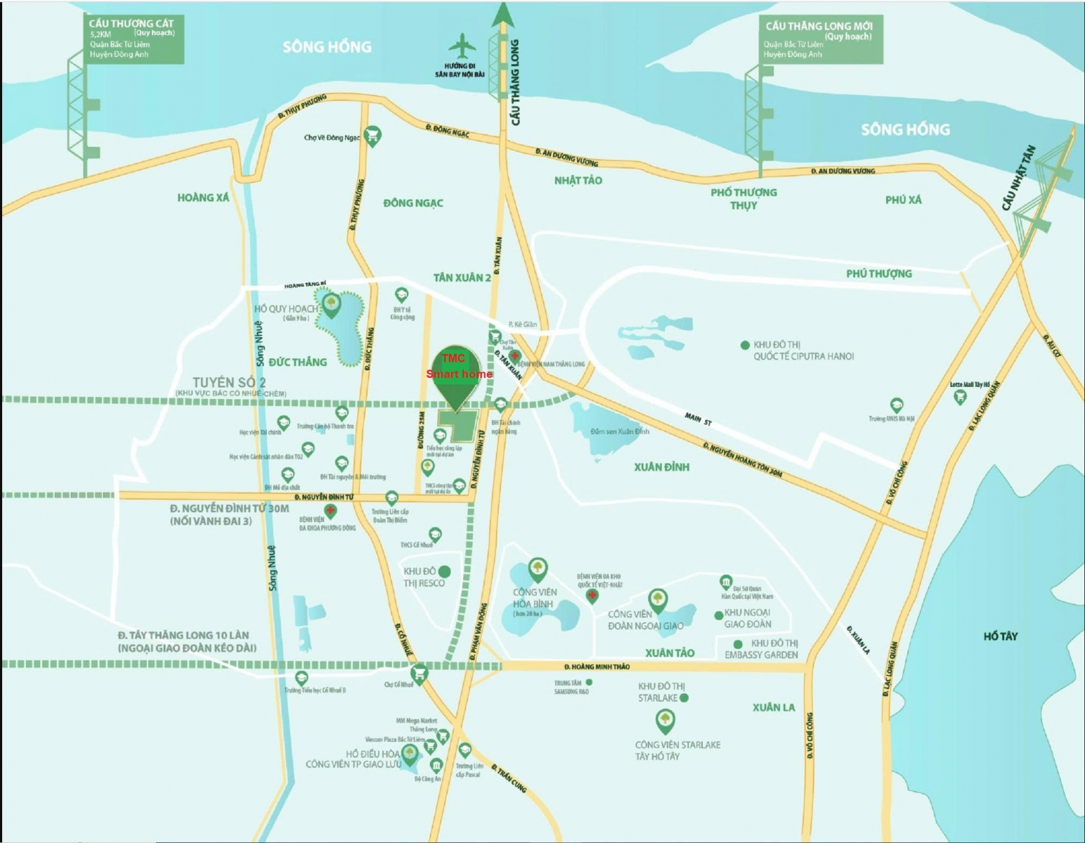 vị trí TMC Smart Home